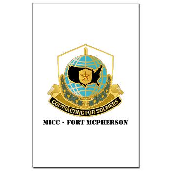 MICCFM - M01 - 02 - MICC - FORT MCPHERSON with Text - Mini Poster Print