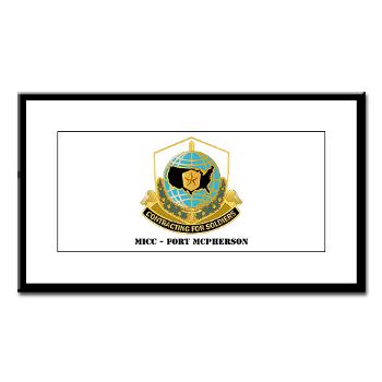 MICCFM - M01 - 02 - MICC - FORT MCPHERSON with Text - Small Framed Print - Click Image to Close