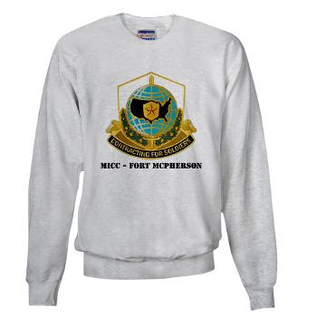MICCFM - A01 - 03 - MICC - FORT MCPHERSON with Text - Sweatshirt