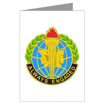 MIRC - M01 - 02 - DUI - Military Intelligence Readiness Command - Greeting Cards (Pk of 10) - Click Image to Close