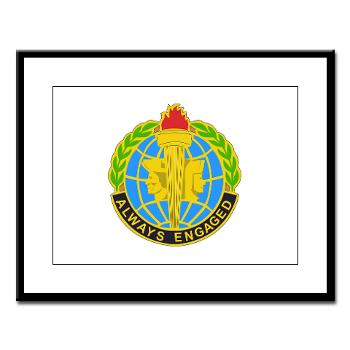 MIRC - M01 - 02 - DUI - Military Intelligence Readiness Command - Large Framed Print