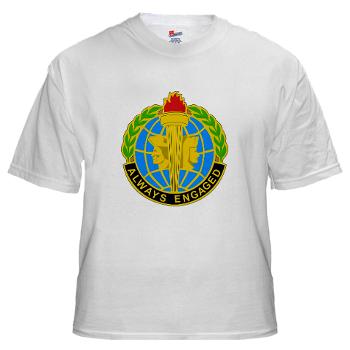 MIRC - A01 - 04 - DUI - Military Intelligence Readiness Command - White T-Shirt