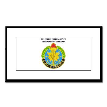 MIRC - M01 - 02 - DUI - Military Intelligence Readiness Command with text - Small Framed Print