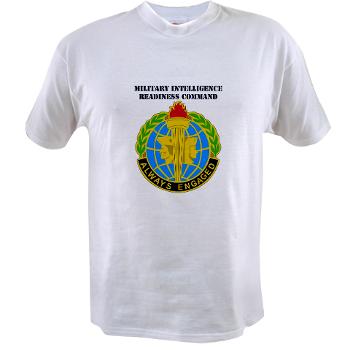 MIRC - A01 - 04 - DUI - Military Intelligence Readiness Command with text - Value T-Shirt - Click Image to Close