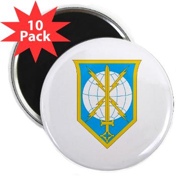 MIRC - M01 - 01 - SSI - Military Intelligence Readiness Command with text - 2.25 Magnet (10 pack)