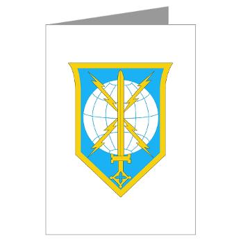 MIRC - M01 - 02 - SSI - Military Intelligence Readiness Command with text - Greeting Cards (Pk of 10) - Click Image to Close