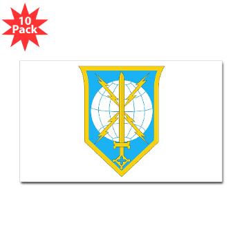 MIRC - M01 - 01 - SSI - Military Intelligence Readiness Command - Sticker (Rectangle 10 pk) - Click Image to Close
