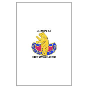 MOARNG - M01 - 02 - DUI - MISSOURI ARMY NATIONAL GUARD WITH TEXT - Large Poster