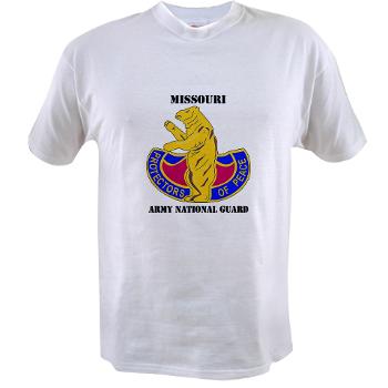MOARNG - A01 - 04 - DUI - MISSOURI ARMY NATIONAL GUARD WITH TEXT - Value T-Shirt