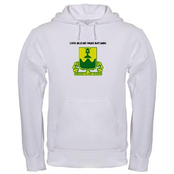 519MPB - A01 - 03 - 519th Military Police Battalion with Text - Hooded Sweatshirt