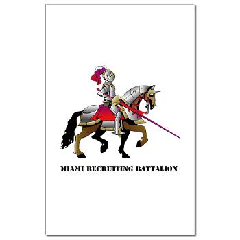 MRB - M01 - 02 - DUI - Miami Recruiting Battalion with Text - Mini Poster Print