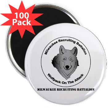 MRB - M01 - 01 - DUI - Milwaukee Recruiting Bn - 2.25" Magnet (100 pack)