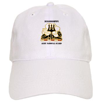MSARNG - A01 - 01 - DUI - Mississippi Army National Guard with Text - Cap