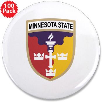 MSU - M01 - 01 - SSI - ROTC - Minnesota State University - 3.5" Button (100 pack)