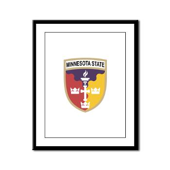 MSU - M01 - 02 - SSI - ROTC - Minnesota State University - Framed Panel Print - Click Image to Close