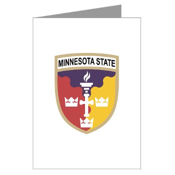 MSU - M01 - 02 - SSI - ROTC - Minnesota State University - Greeting Cards (Pk of 20) - Click Image to Close