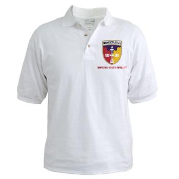 MSU - A01 - 04 - SSI - ROTC - Minnesota State University with Text - Golf Shirt