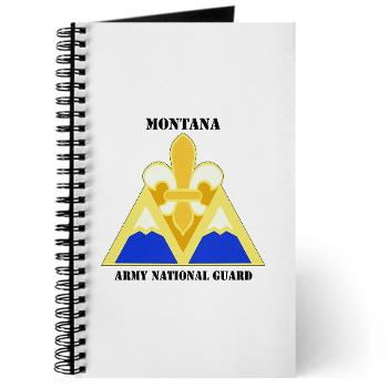 MTARNG - M01 - 02 - DUI - Montana Army National Guard with Text - Journal