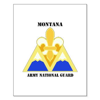 MTARNG - M01 - 02 - DUI - Montana Army National Guard with Text - Small Poster - Click Image to Close