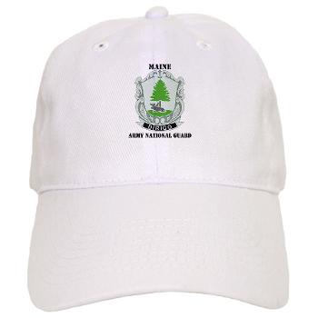 MaineARNG - A01 - 01 - DUI - Maine Army National Guard with Text - Cap