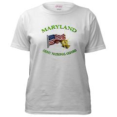 MarylandARNG - A01 - 04 - DUI - Maryland Army National Guard - Women's T-Shirt