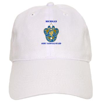 MichiganARNG - A01 - 01 - DUI - Michigan Army National Guard with Text Cap