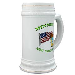 MinnesotaARNG - M01 - 03 - DUI - Minnesota Army National Guard with Flag - Stein