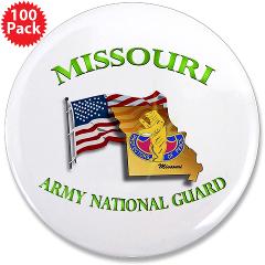 MissouriARNG - M01 - 01 - DUI - Missouri Army National Guard - 3.5" Button (100 pack)