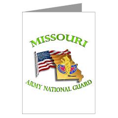 MissouriARNG - M01 - 02 - DUI - Missouri Army National Guard - Greeting Cards (Pk of 20) - Click Image to Close