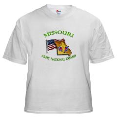 MissouriARNG - A01 - 04 - DUI - Missouri Army National Guard - White T-Shirt