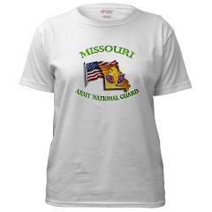 MissouriARNG - A01 - 04 - DUI - Missouri Army National Guard - Women's T-Shirt