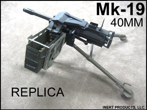Inert, Replica MK-19 40mm Grenade Launcher - Click Image to Close