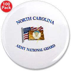 NCARNG - M01 - 01 - DUI- NORTH CAROLINA Army National Guard - 3.5" Button (100 pack)