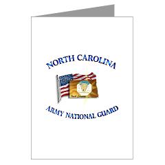 NCARNG - M01 - 02 - DUI- NORTH CAROLINA Army National Guard - Greeting Cards (Pk of 10)