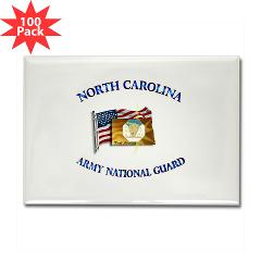 NCARNG - M01 - 01 - DUI- NORTH CAROLINA Army National Guard - Rectangle Magnet (100 pack) - Click Image to Close