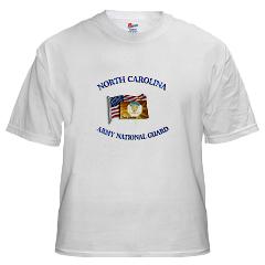 NCARNG - A01 - 04 - DUI- NORTH CAROLINA Army National Guard - White T-Shirt
