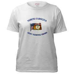NCARNG - A01 - 04 - DUI- NORTH CAROLINA Army National Guard - Women's T-Shirt