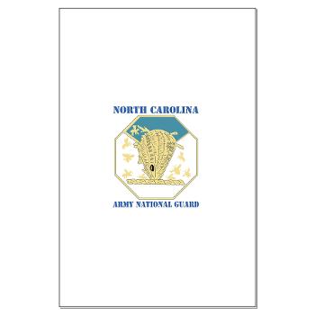 NCARNG - M01 - 02 - DUI - North Carolina Army National Guard with text - Large Poster