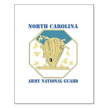 NCARNG - M01 - 02 - DUI - North Carolina Army National Guard with text - Small Poster
