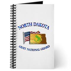 NDARNG - M01 - 02 - DUI - North Dakota Army National Guard with Flag Journal