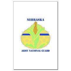 NEARNG - M01 - 02 - DUI - Nebraska Army National Guard with Text Mini Poster Print