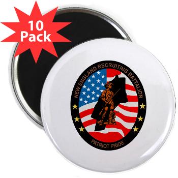 NERB - M01 - 01 - DUI - New England Recruiting Battalion - 2.25" Magnet (10 pack)