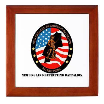 NERB - M01 - 04 - DUI - New England Recruiting Battalion with Text - Keepsake Box