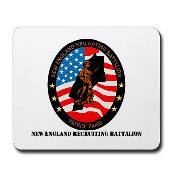 NERB - M01 - 04 - DUI - New England Recruiting Battalion with Text - Mousepad