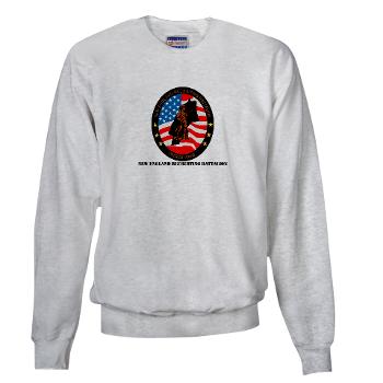 NERB - A01 - 04 - DUI - New England Recruiting Battalion with Text - Sweatshirt - Click Image to Close