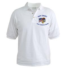 NJARNG - A01 - 04 - DUI - New Jersey Army National Guard - Golf Shirt - Click Image to Close