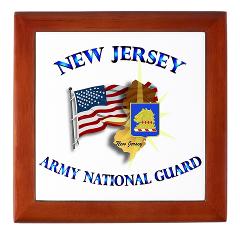 NJARNG - M01 - 03 - DUI - New Jersey Army National Guard - Keepsake Box