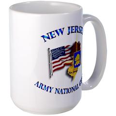 NJARNG - M01 - 03 - DUI - New Jersey Army National Guard - Large Mug - Click Image to Close