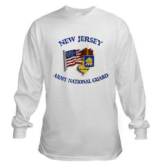 NJARNG - A01 - 03 - DUI - New Jersey Army National Guard - Long Sleeve T-Shirt - Click Image to Close
