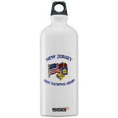 NJARNG - M01 - 03 - DUI - New Jersey Army National Guard - Sigg Water Bottle 1.0L - Click Image to Close